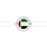 UAE Flag with Diamonds