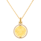 UAE Flag pendant with Diamonds