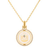 The UAE Emblem pendant with Diamonds