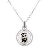 Sheikh Zayed pendant with Diamonds